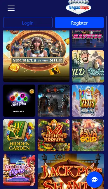 Vegas Days app preview